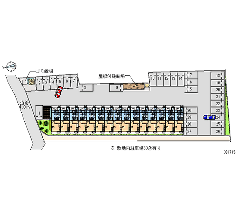 31715 bãi đậu xe hàng tháng