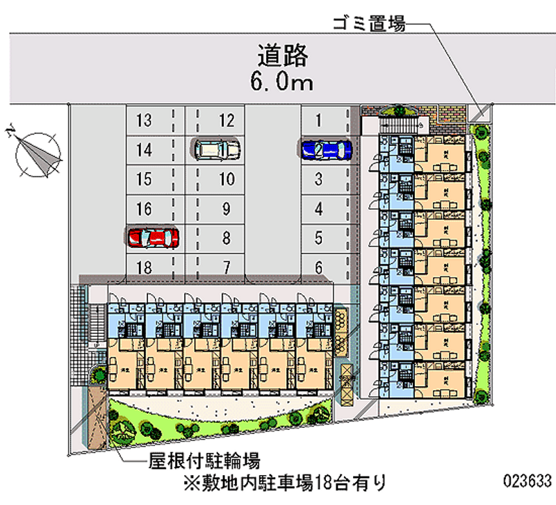 23633 Monthly parking lot