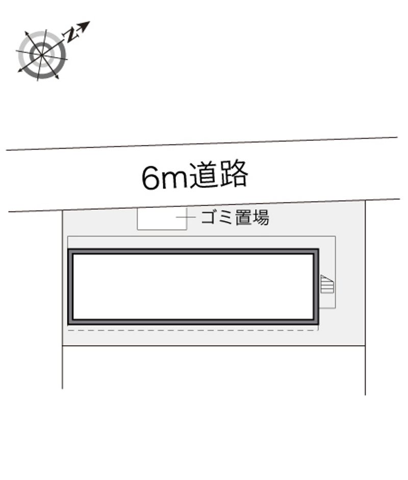 レオパレスユーワ 配置図