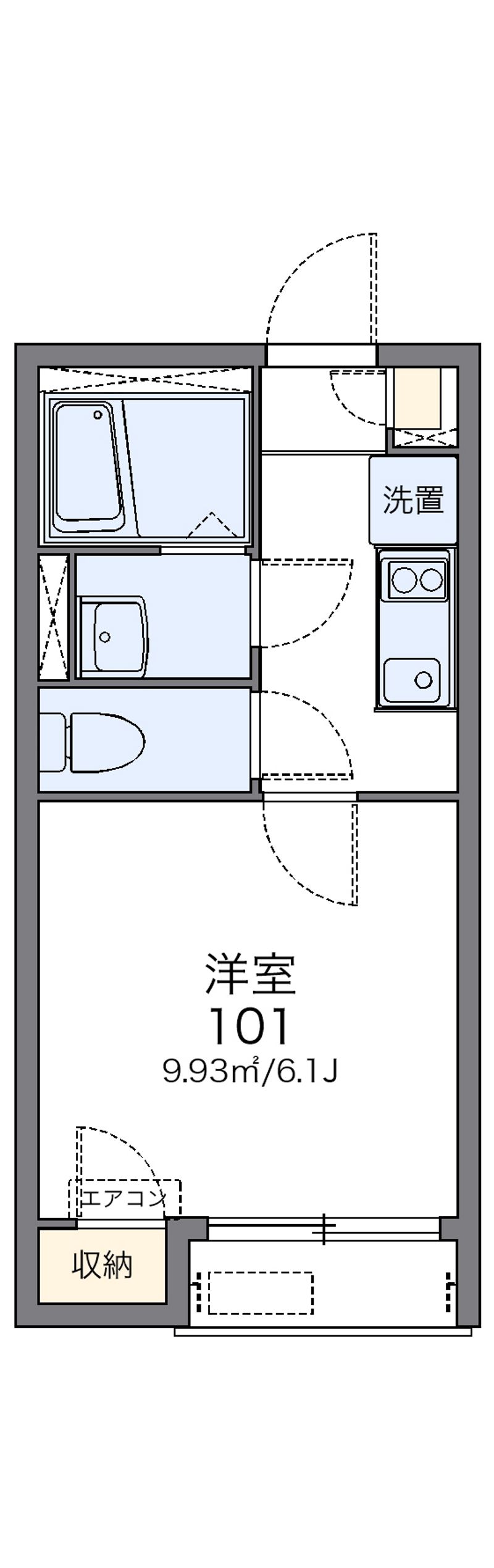 レオネクスト路家燕沢 間取図