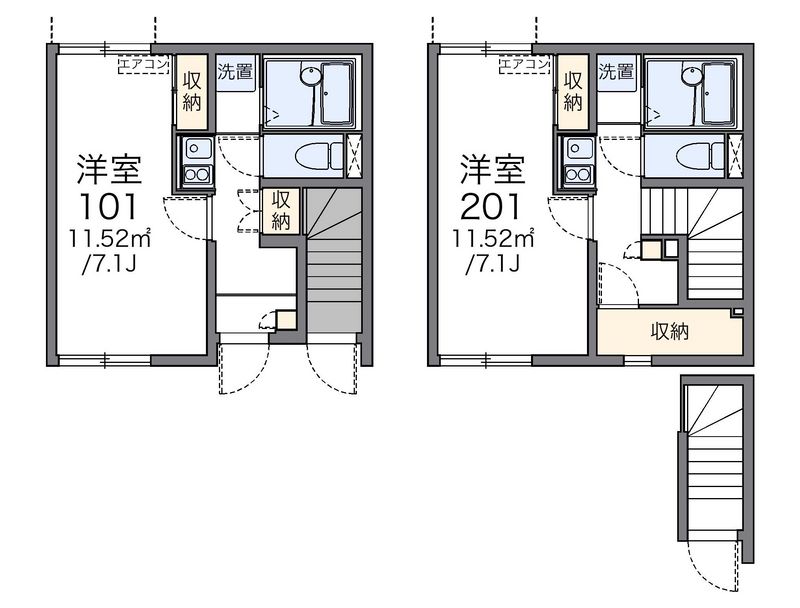 レオネクスト東伊場 間取図