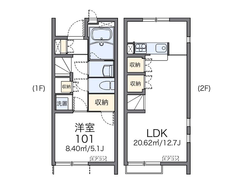 レオネクスト庄五郎　参番館 間取図