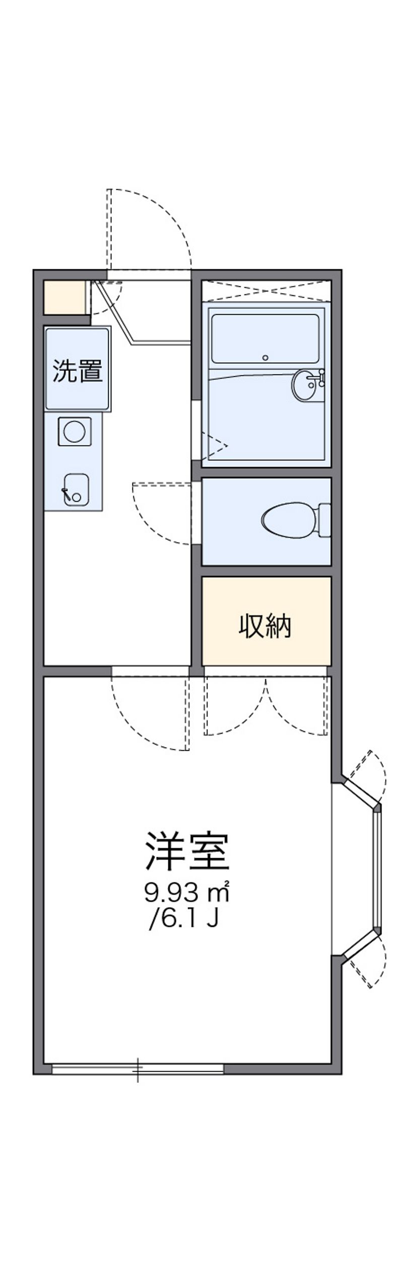 leopalace FORTUNATE Sơ đồ nhà