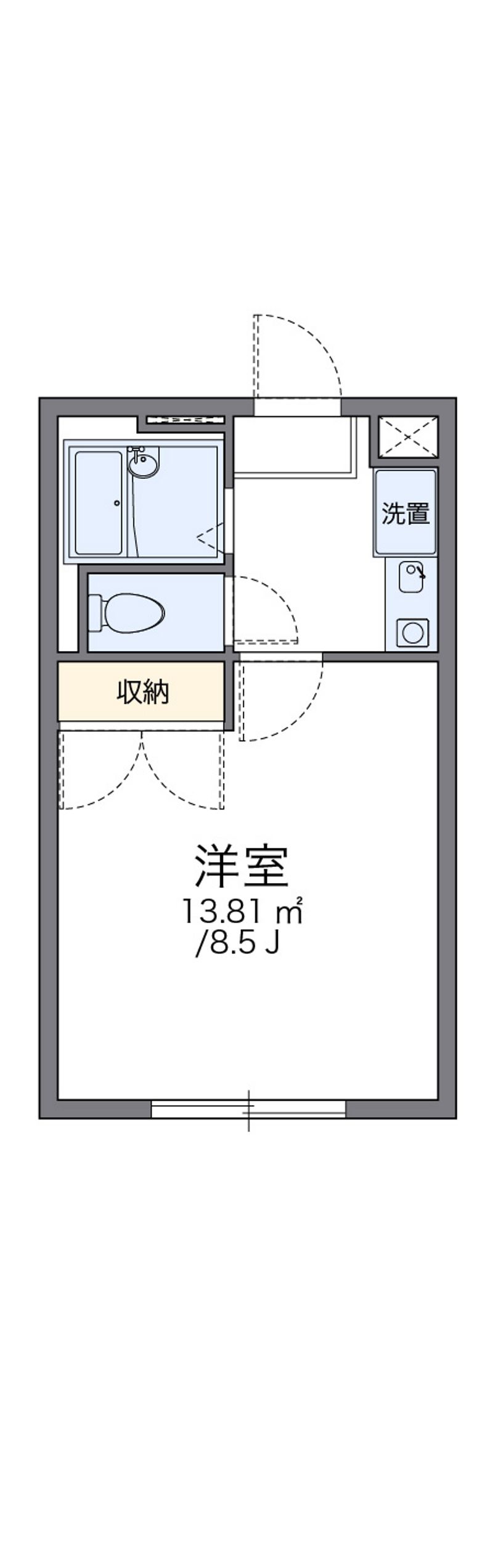 レオパレスプレミールＹ’ｓ 間取図