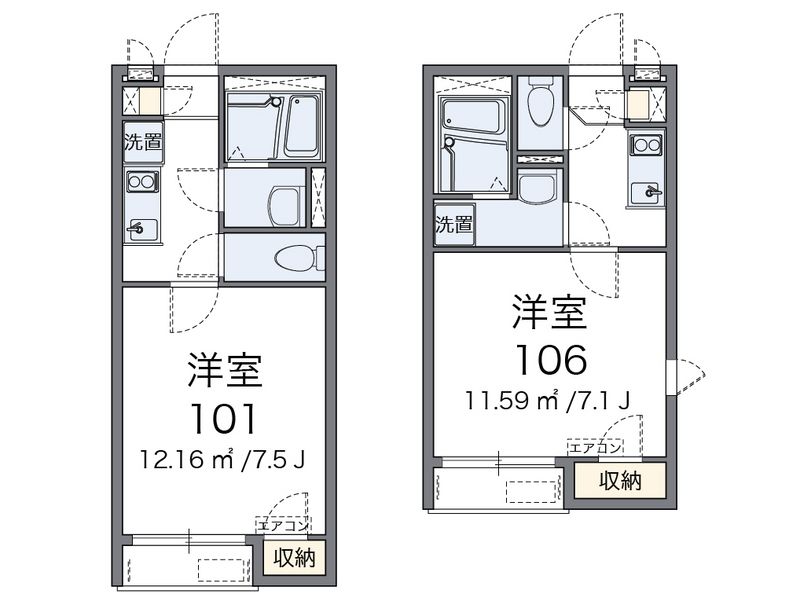 レオネクスト東山 間取図