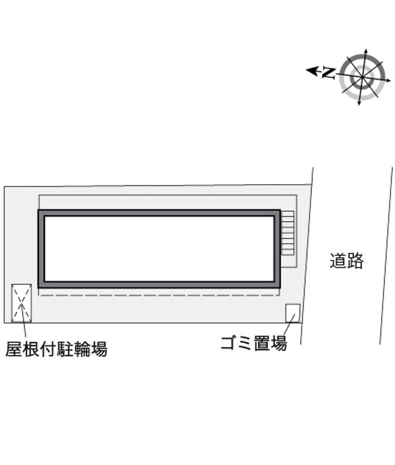 レオパレスＳＨＩＮＥＨＩＬＬＳ 配置図