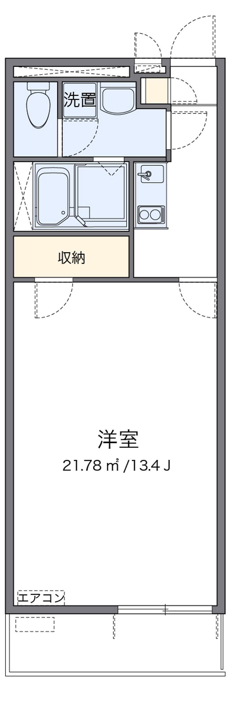 レオネクストさくらブリアン 間取図