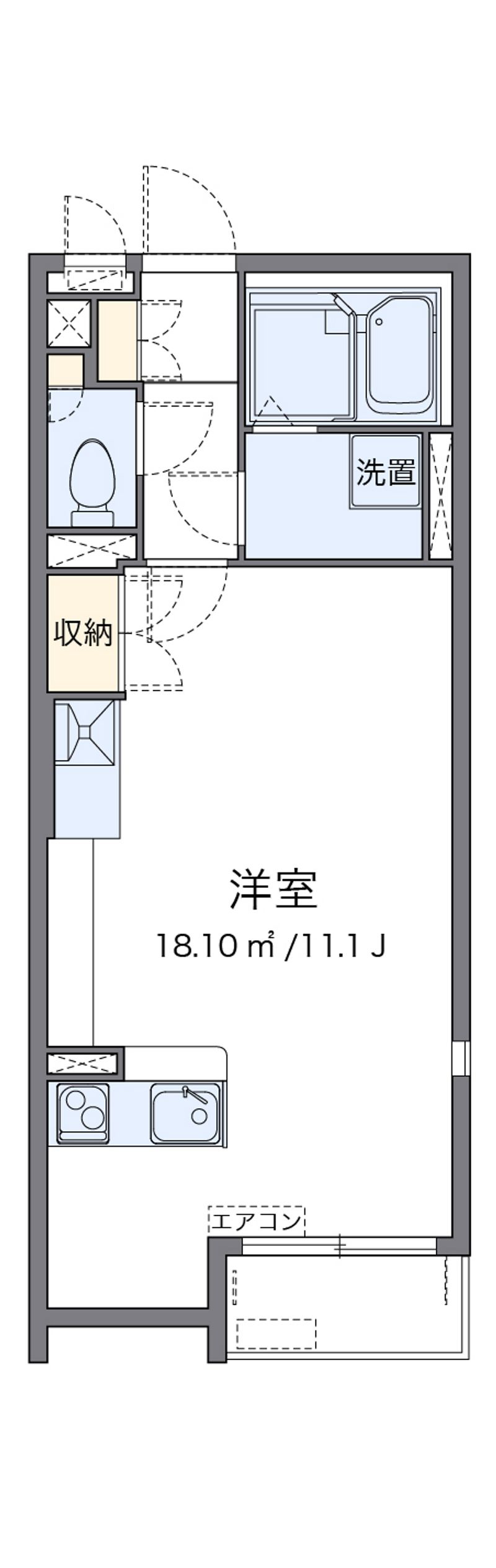 ミランダレギア 間取図
