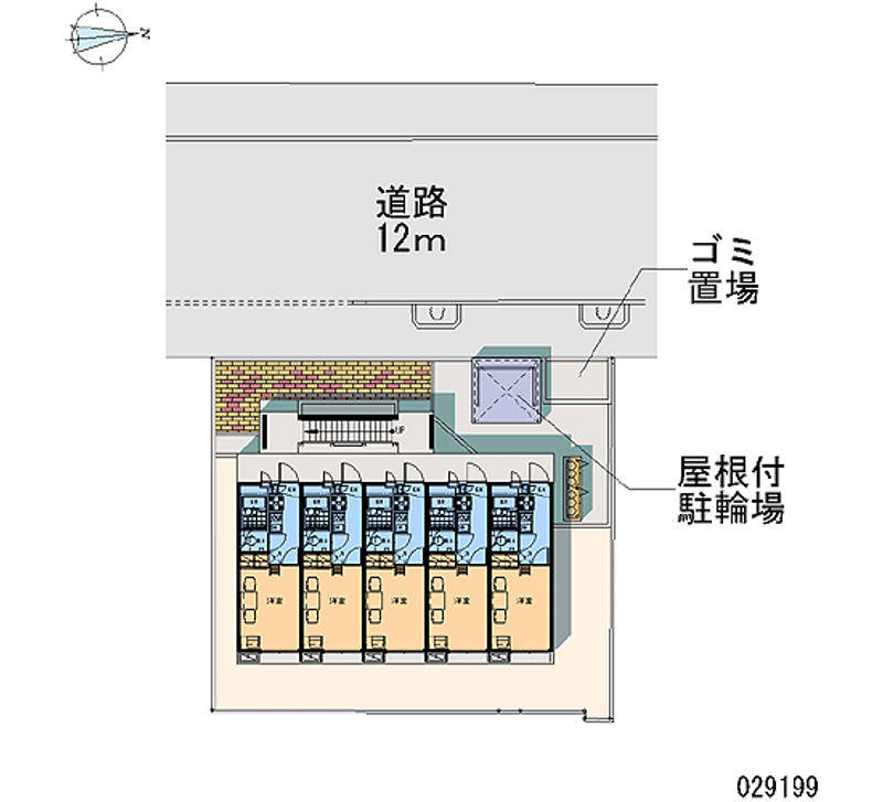 レオパレスＧＳＴ 区画図