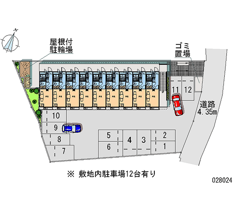 28024月租停車場