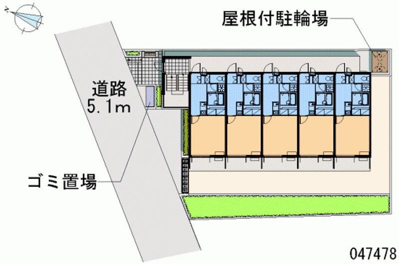 レオネクストガーデン羽根木 区画図