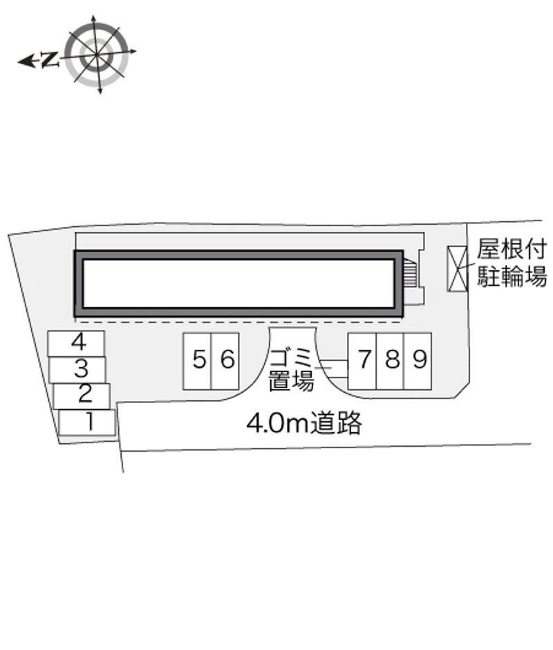 レオパレスプレミール 配置図
