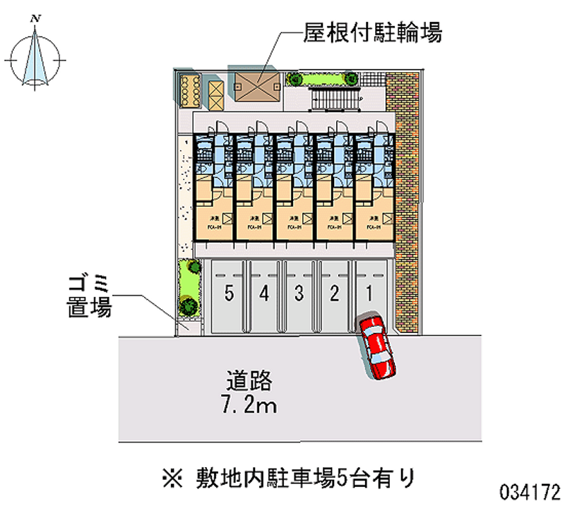 34172月租停車場