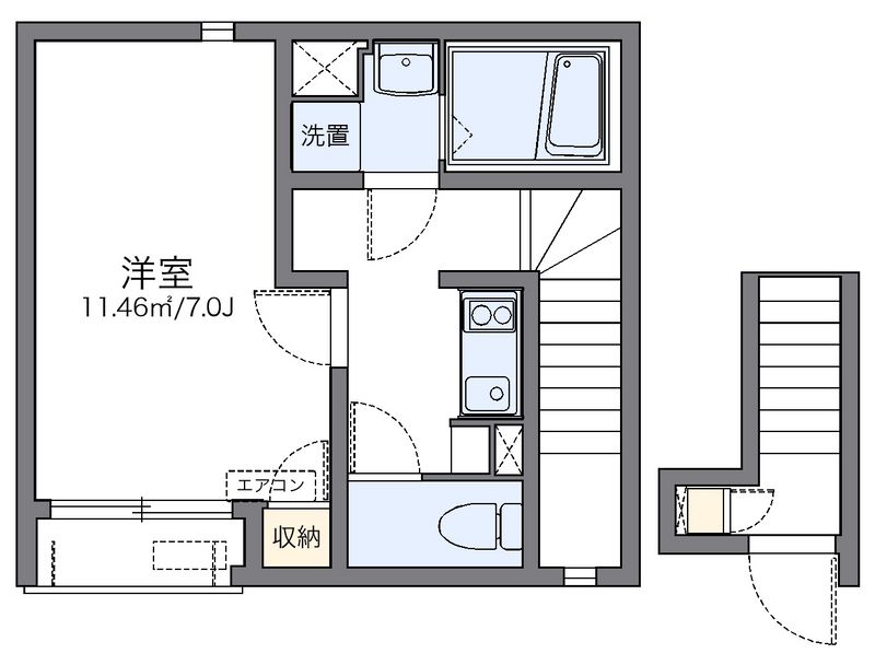 レオネクスト小山クイーン館 間取り