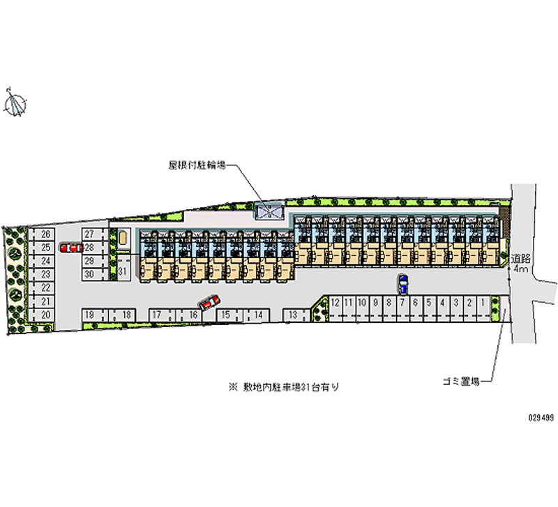 29499 bãi đậu xe hàng tháng