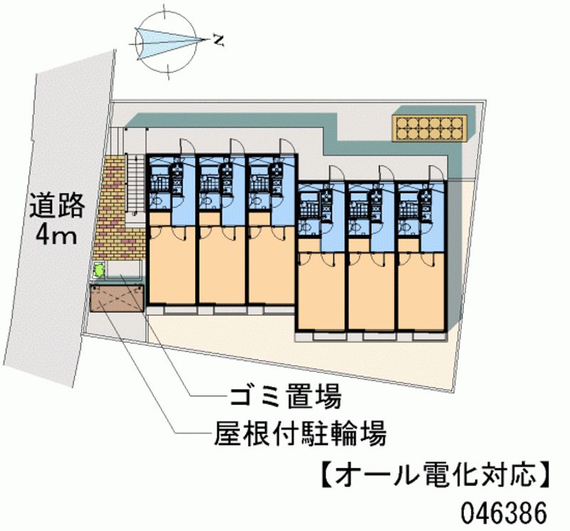 レオパレスダボス 区画図