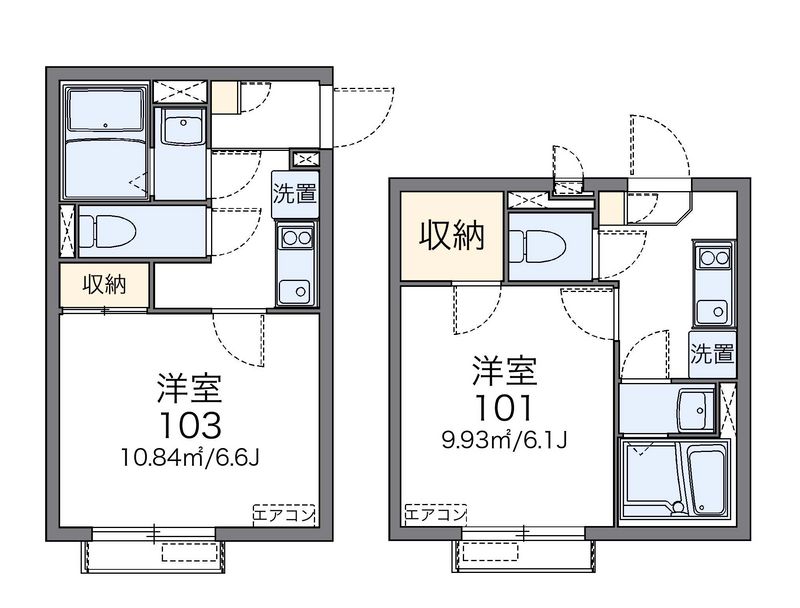 レオネクストエステーラⅡ 間取図