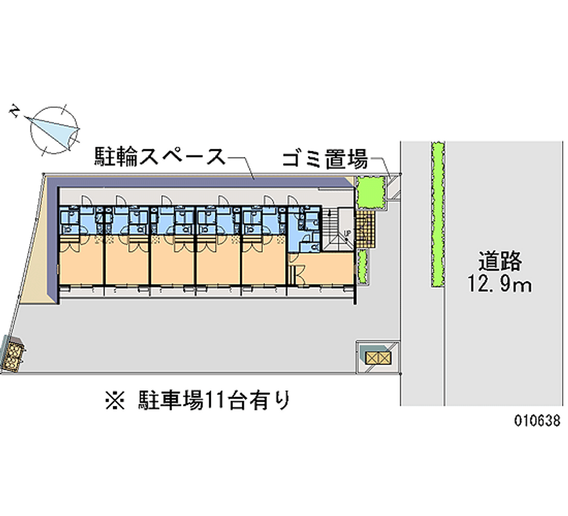 レオパレスエテール 月極駐車場