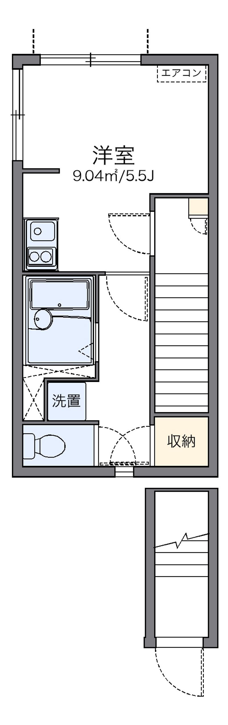 レオネクストトリニティコートＫ 間取り