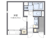 レオネクストジャルディーノＡ 間取り図