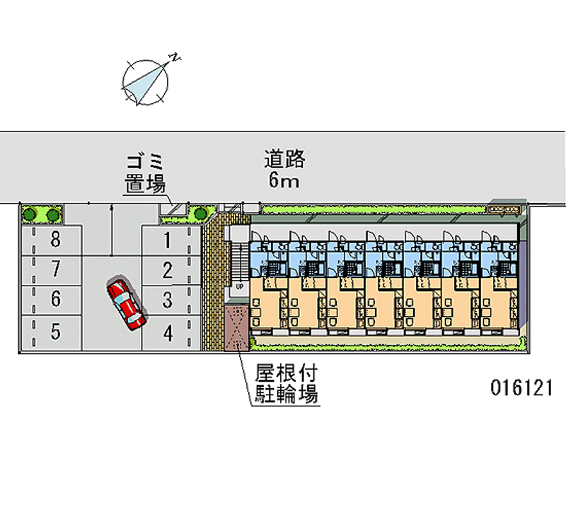 16121 bãi đậu xe hàng tháng