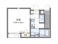 クレイノ咲 間取り図