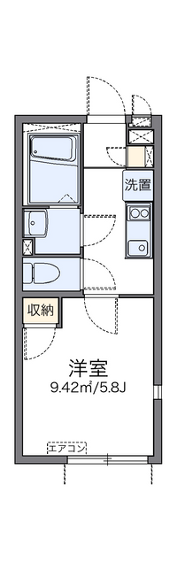 レオネクストソレイユ日吉 間取り図