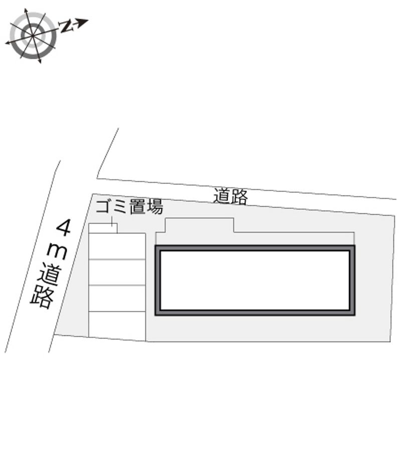 レオパレス柴崎 配置図