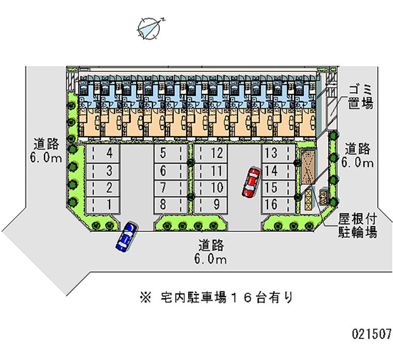 21507月租停车场