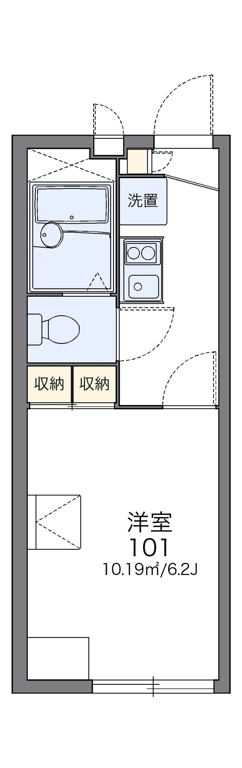 レオパレスＬ＆Ｐ 間取図