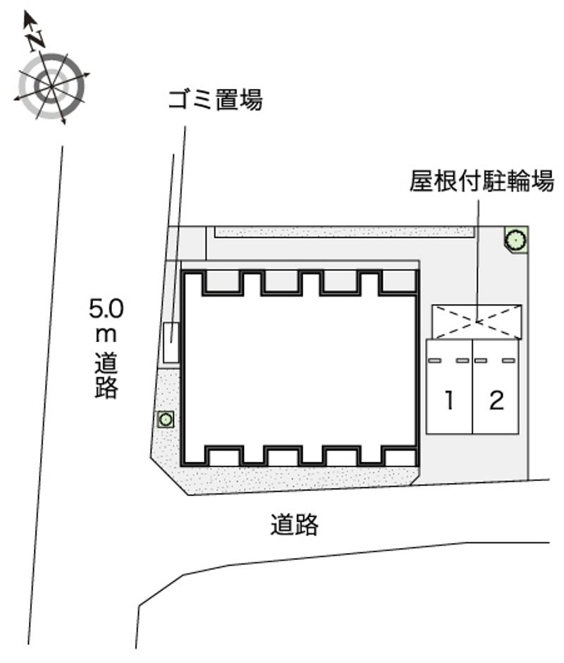 レオネクストミドリソウ 配置図
