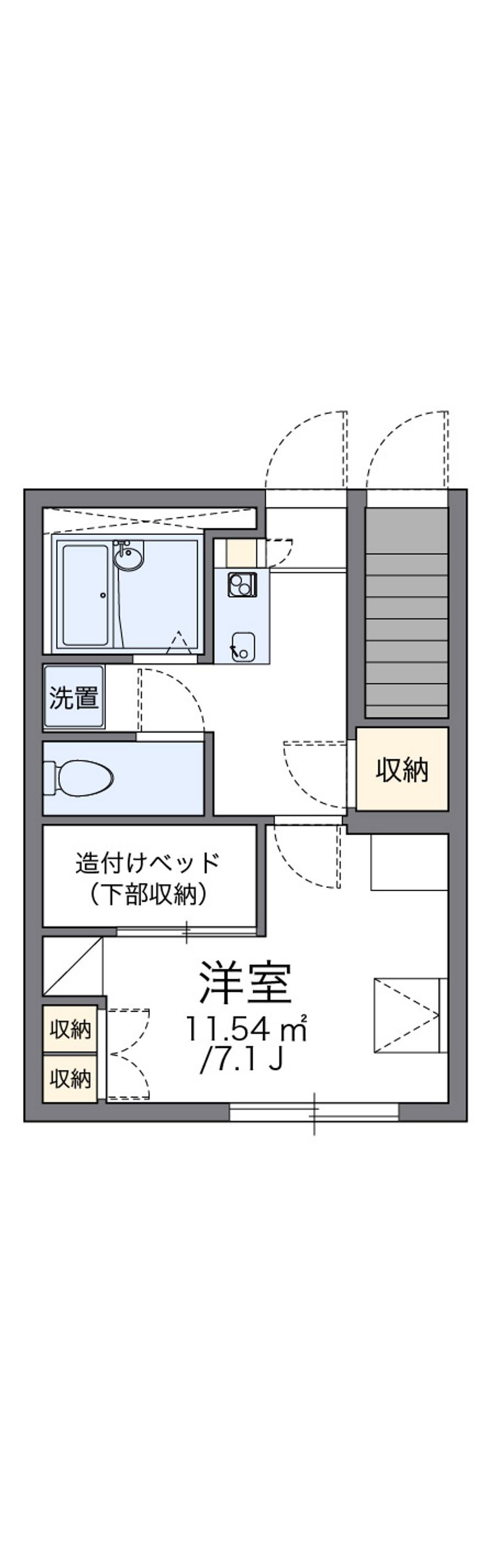 レオパレス松島 間取り