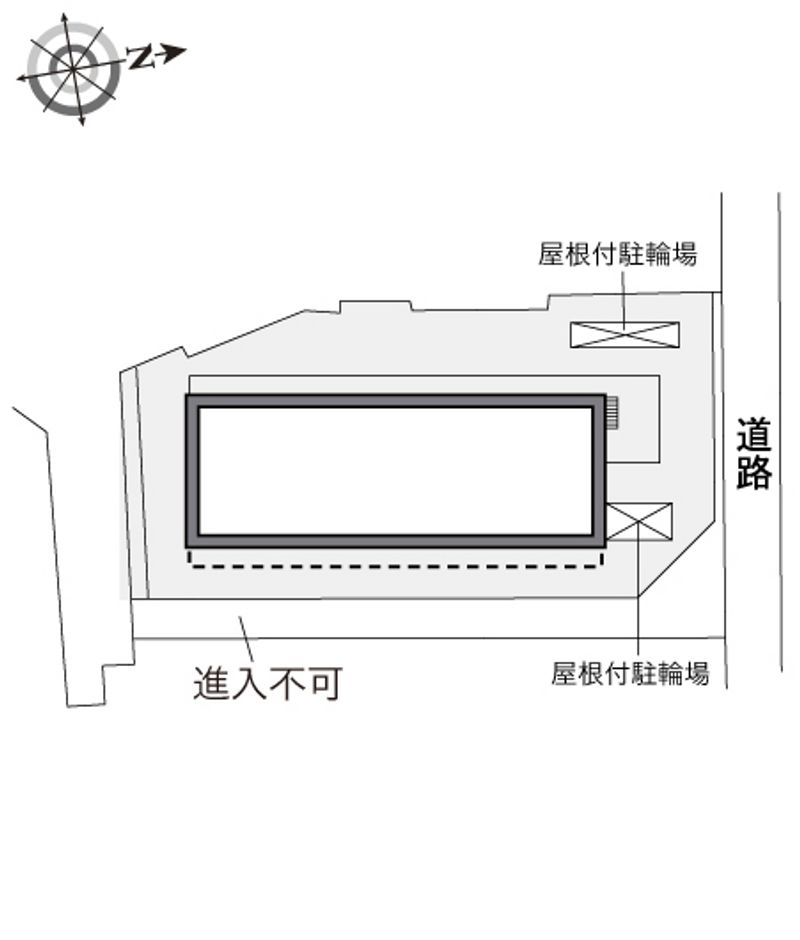 レオパレスまいふか 配置図