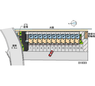 19301 Monthly parking lot