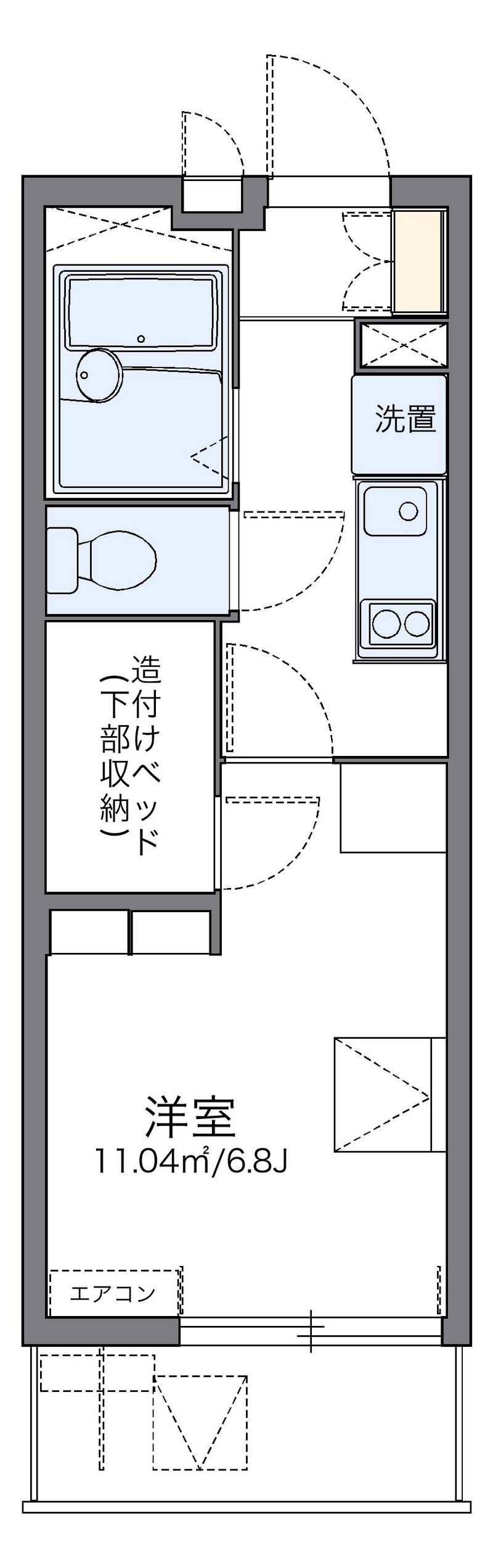 レオパレスウィン　ネクスト 間取り
