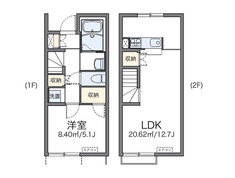 レオネクストローラン 間取り