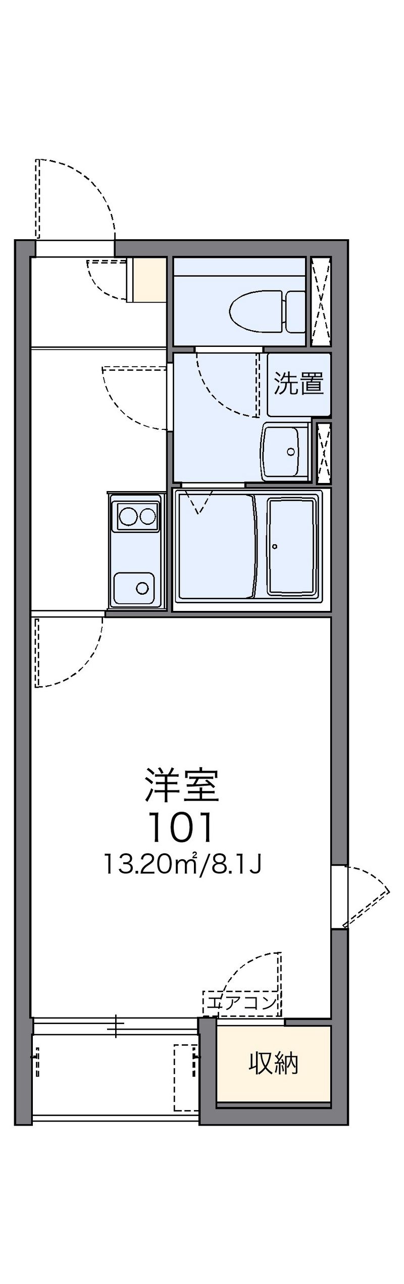 レオネクストサンモール 間取図