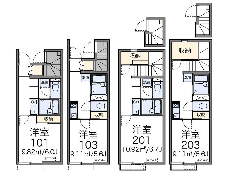 レオネクストラベンダー 間取図