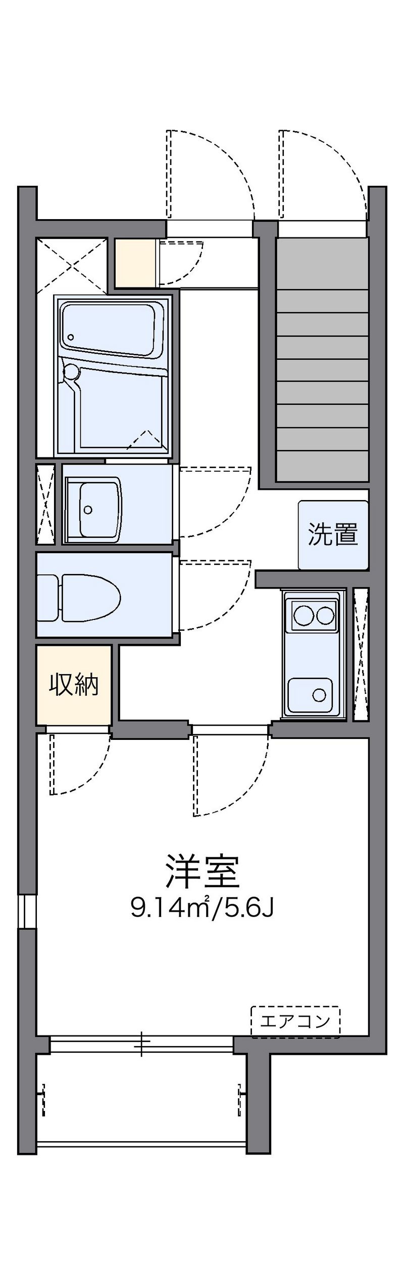 レオネクストグレイスタートル 間取図