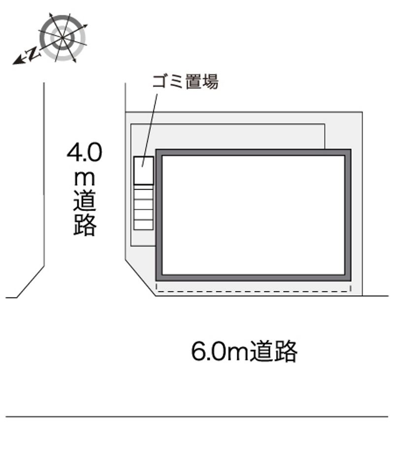 レオパレスＢＢさがみ 配置図