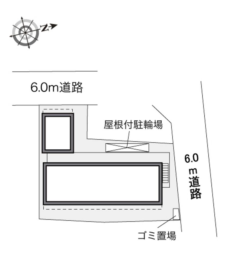 レオパレス清水 配置図