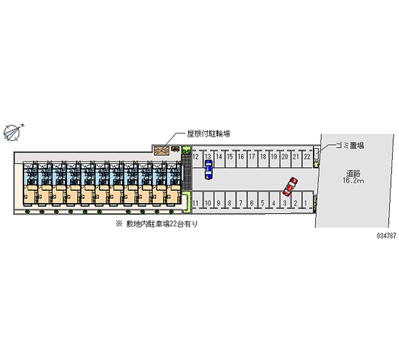 34787月租停车场