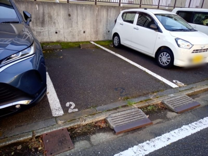レオパレスリバーサイド　テラス 駐車場