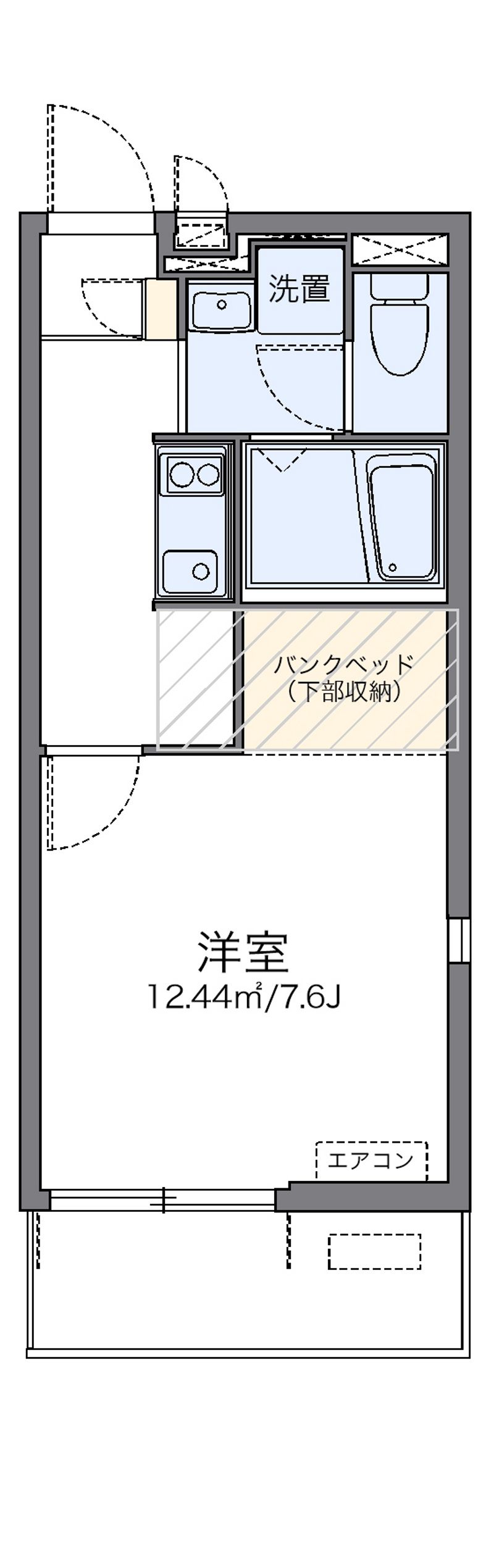 レオネクストジーシン 間取図