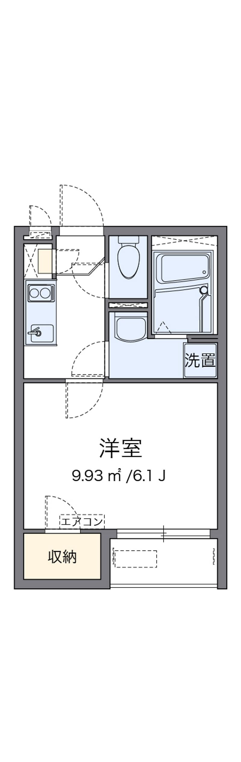クレイノボンヌシャンス中村 間取図