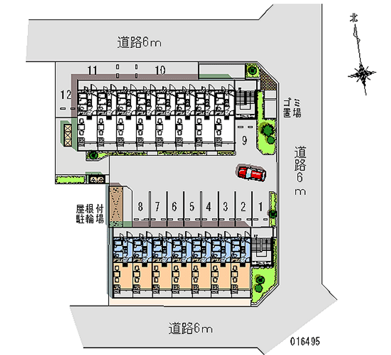 レオパレスＭ．Ｓ．ＭⅠ 月極駐車場