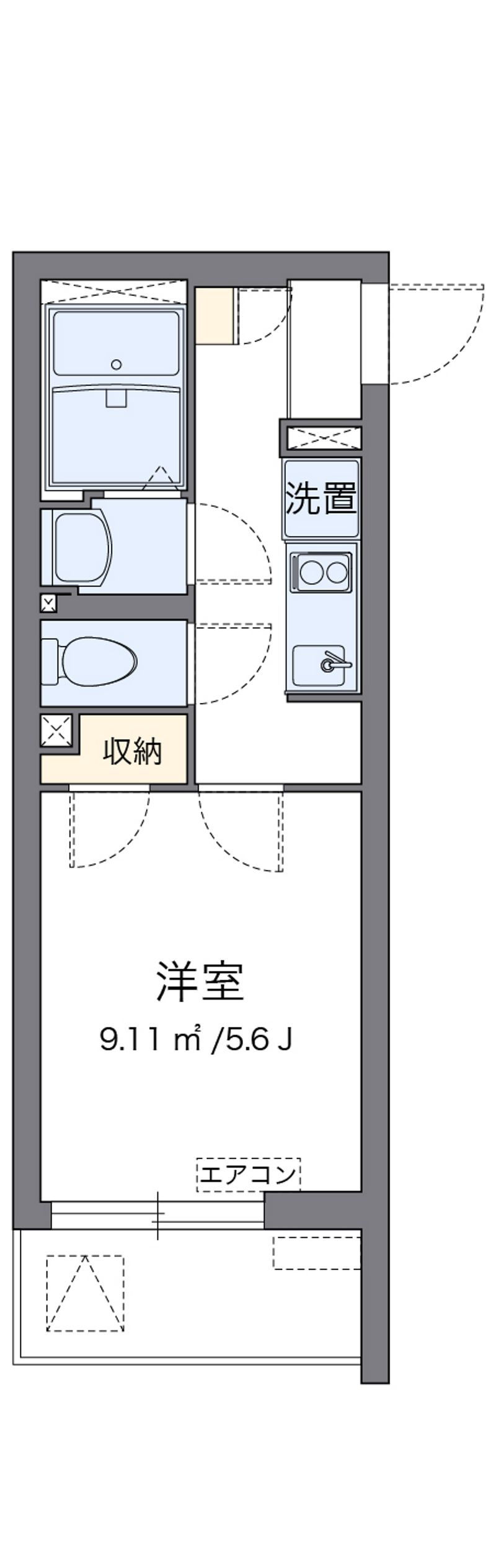 クレイノラウレアガーデン 間取り