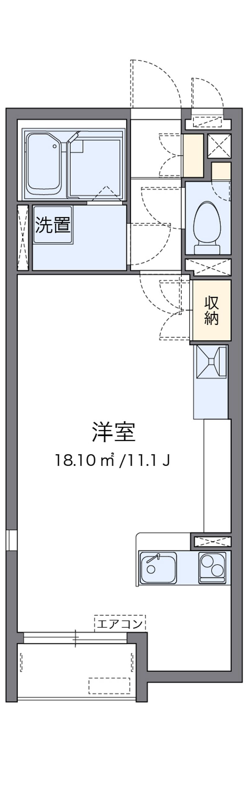 レオネクストみやのまえ 間取り