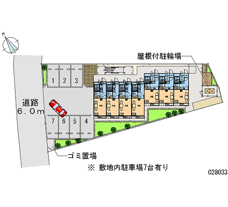 レオパレスＡｃｃｅｓｓ 月極駐車場