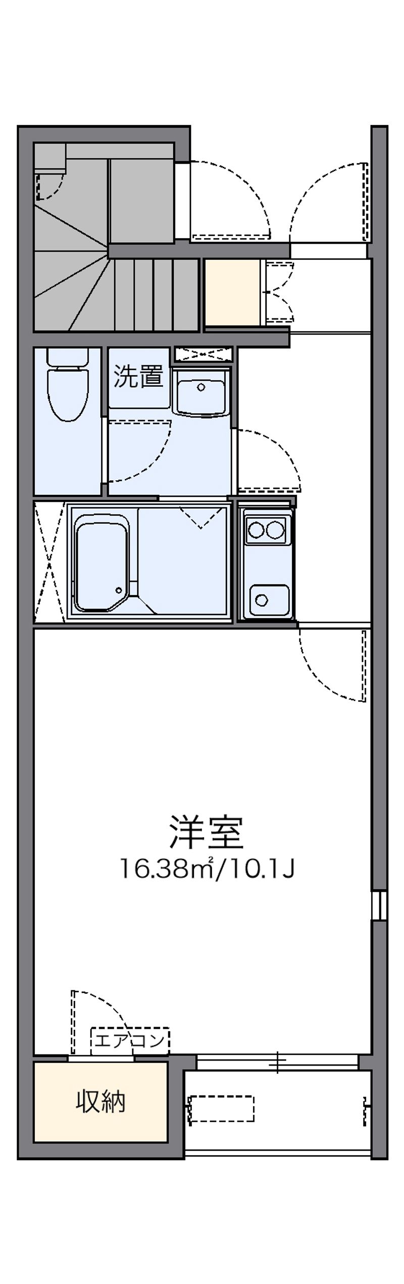 レオネクスト内塩田 間取図